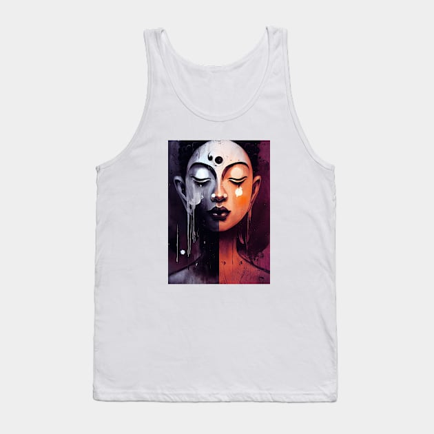 Buddha - Peace Within Tank Top by NakedMonkey